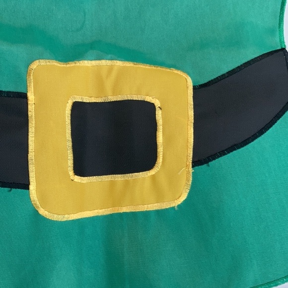 St Patrick’s day leprechaun hat yard flag banner - Picture 7 of 17